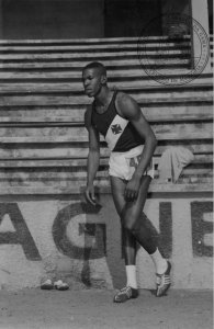 Adhemar competiu no Vasco de 1955 a 1959 e na carreira bateu 5 recordes mundiais (Foto: Centro de Memória do Vasco)