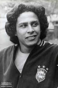 Roberto Dinamite na seleção olímpica de 1972 (Foto: Arquivo Nacional)