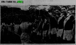 Uma tarde na África (Foto: Jornal dos Sports)