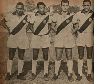 Sabará, Altamiro, Célio e Lorico foram alguns dos destaques do Vasco na África (Foto: Revista do Esporte)