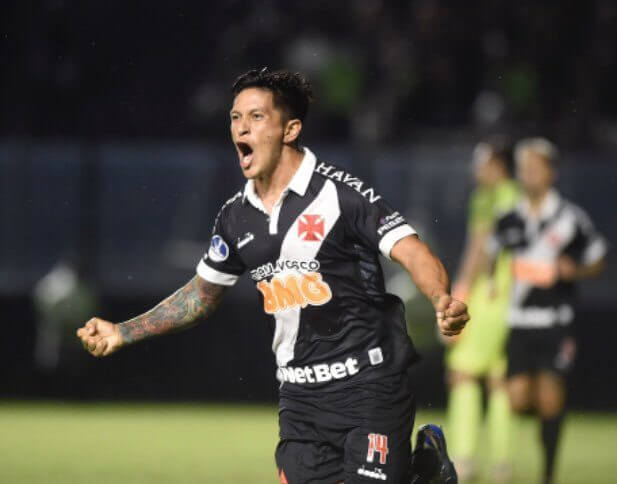 Novo artilheiro? Germán Cano tem 3 gols em 5 jogos pelo Vasco