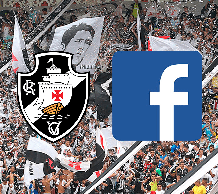 Facebook fecha parceria com o Vasco e com outros clubes grandes do Brasil