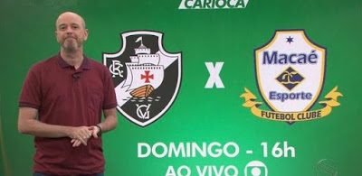 Oficial: Partida entre Vasco e Macaé terá transmissão da TV aberta