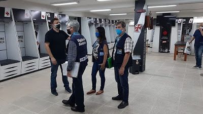 Prevenção à Covid-19: Vigilância sanitária detecta infrações nos locais de treinamento de Vasco, Fluminense e Botafogo
