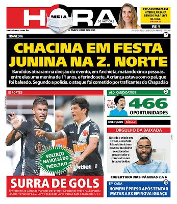 Veja como a imprensa destacou a vitória do Vasco contra o Macaé