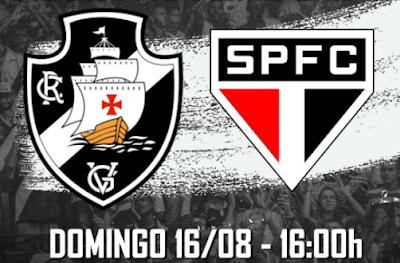 Saiba onde assistir Vasco x São Paulo pelo Campeonato Brasileiro