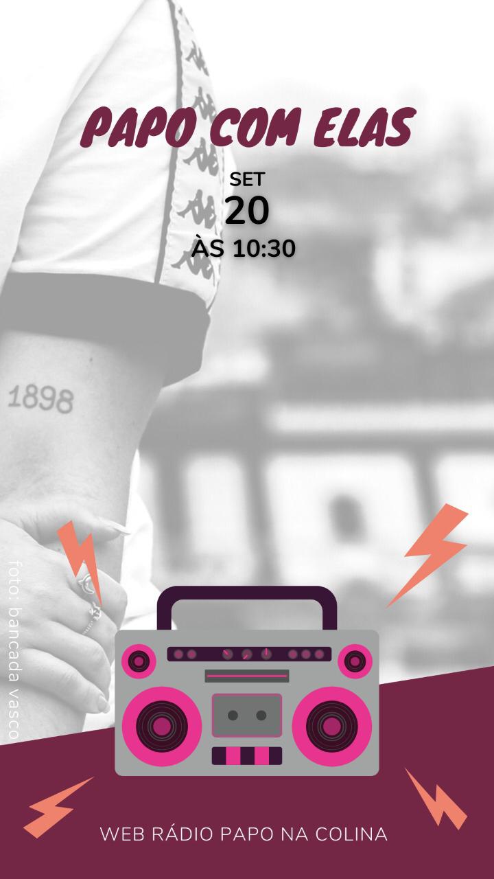 NO AR: Ouça a estreia do programa Papo com elas neste domingo