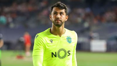 Vasco fez sondagem ao goleiro do Sporting para reforçar o elenco