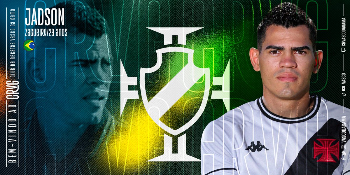 Vasco anuncia no Twitter a contratação do zagueiro Jadson; confira