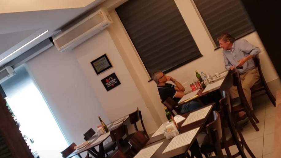 Alexandre Campello e Jorge Salgado conversam nesta segunda-feira, em São Januário