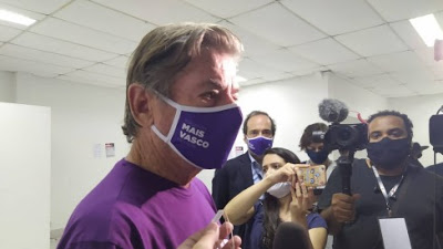 Jorge Salgado afirma que vai deixar a decisão nas mãos da justiça: ”Não serei leviano de me auto-proclamar presidente do Vasco”