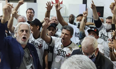 Três poderes do Vasco reconhecem vitória de Leven Siano na eleição do dia 7 de novembro