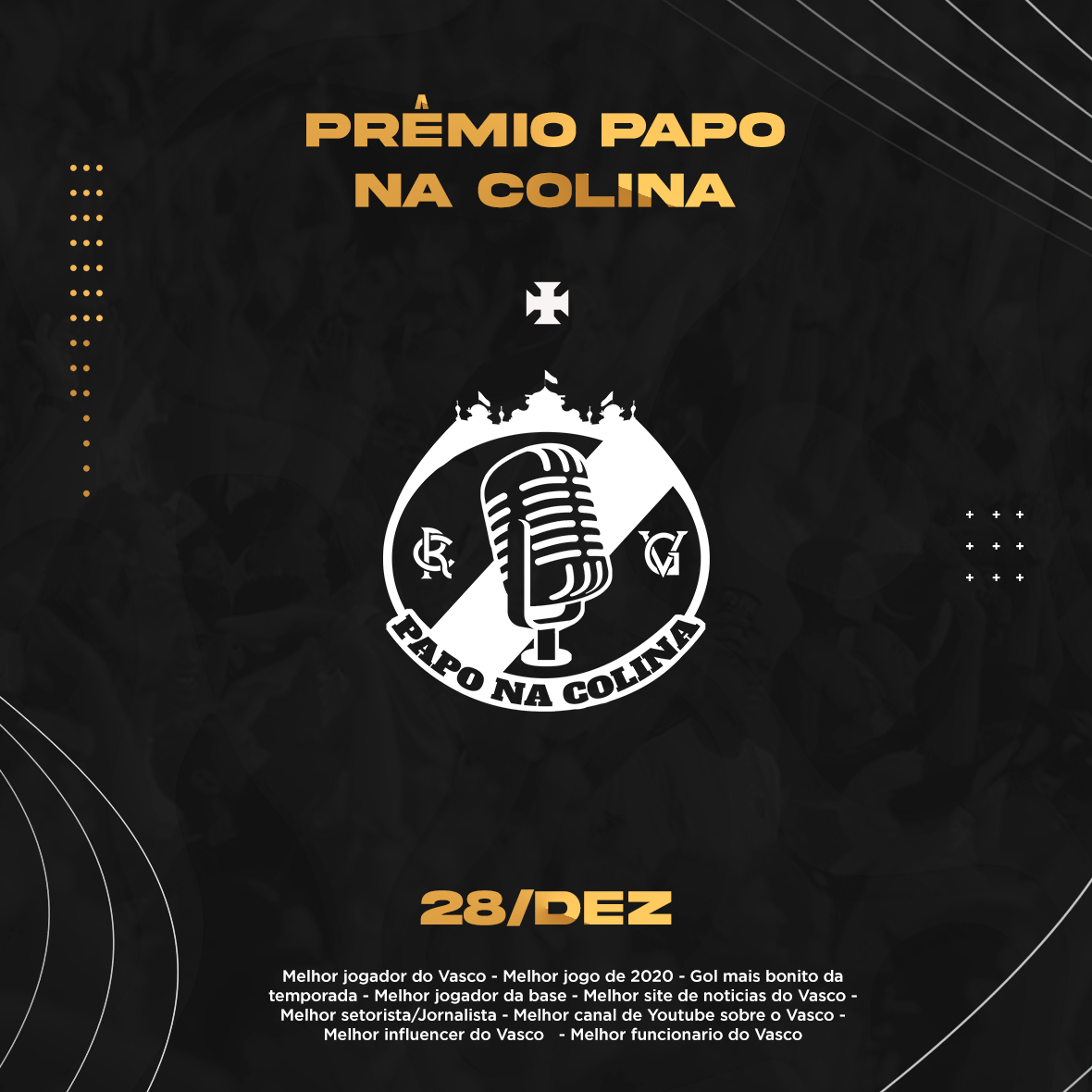 Prêmio Papo na Colina: Qual foi o melhor jogador do Vasco em 2020? Deixe seu voto!