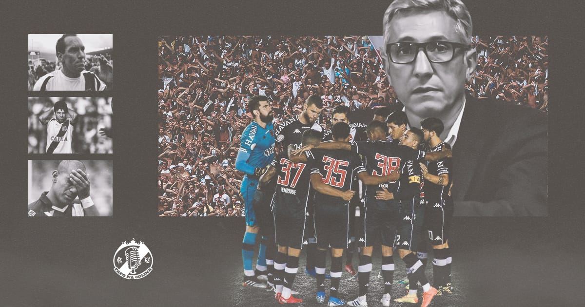 Raio-x do pesadelo: uma comparação entre 2020 e os anos de rebaixamento do Vasco