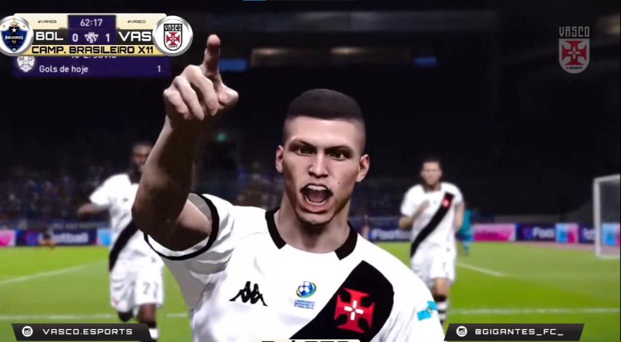 Entre os melhores: Vasco garante vaga na semifinal do Campeonato Brasileiro de PES x11