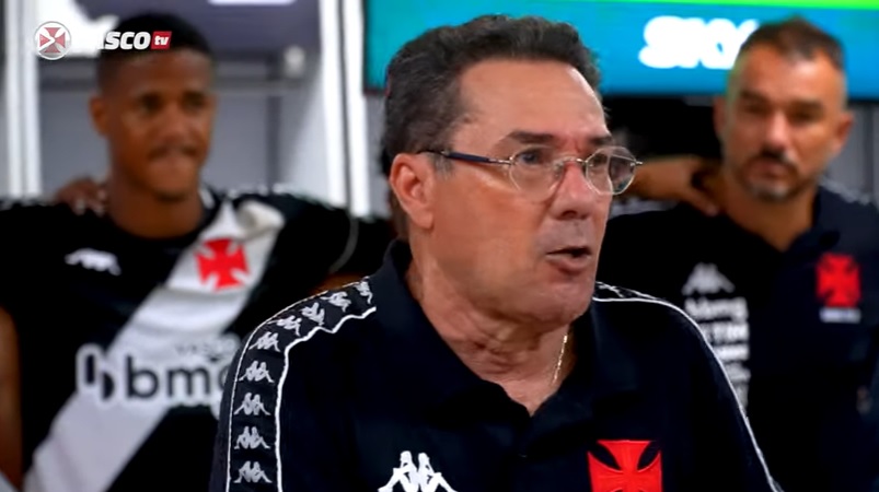 Bastidores – Luxa enaltece exibição do Vasco e não contém a satisfação com palavrões: ”Do c******!”