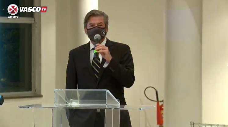 Em sua posse, Salgado revela seus principais objetivos como Presidente e faz promessa: ”Recolocar o Vasco como potência futebolística”