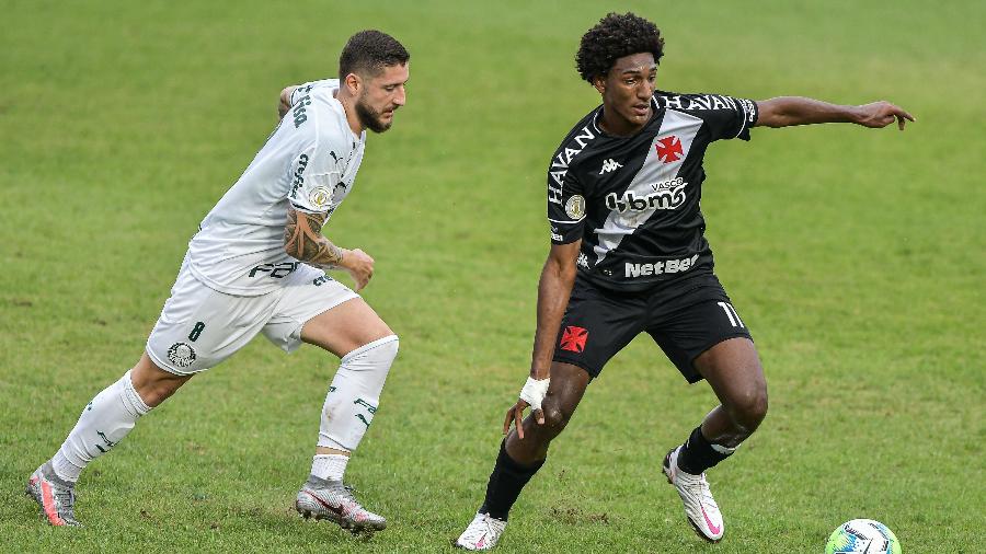 Confira a provável escalação do Vasco para enfrentar o Palmeiras