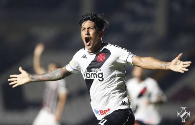 Artilheiro com moral no elenco; Vasco estuda renovação de contrato