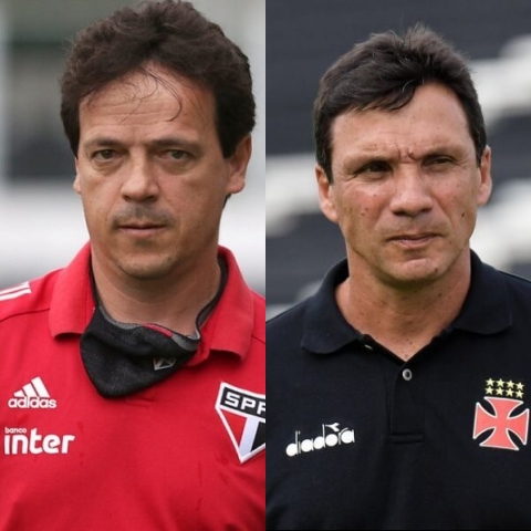Fernando Diniz e Zé Ricardo agradam a ”Mais Vasco” e surgem como possibilidades de substituírem Luxa