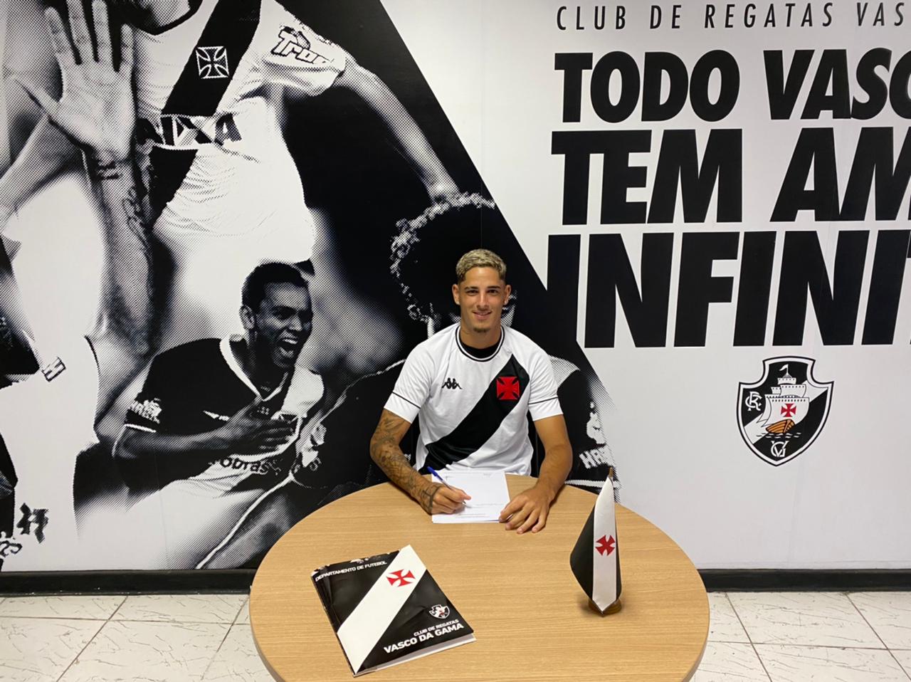 Sub-20: Vasco renova com lateral João Pedro Galvão