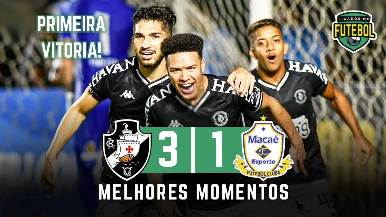 Melhores momentos de Vasco 3×1 Macaé pelo Cariocão