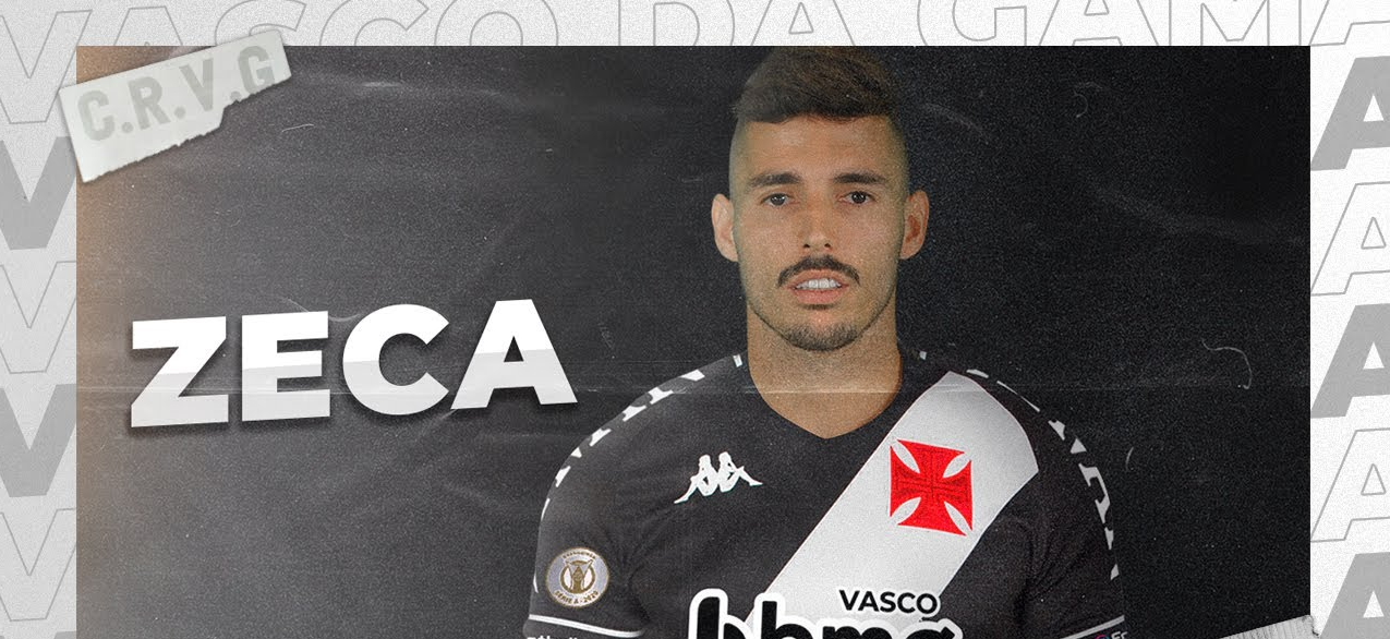 Zeca comemora chegada no Vasco: ”Vou me dedicar ao máximo”