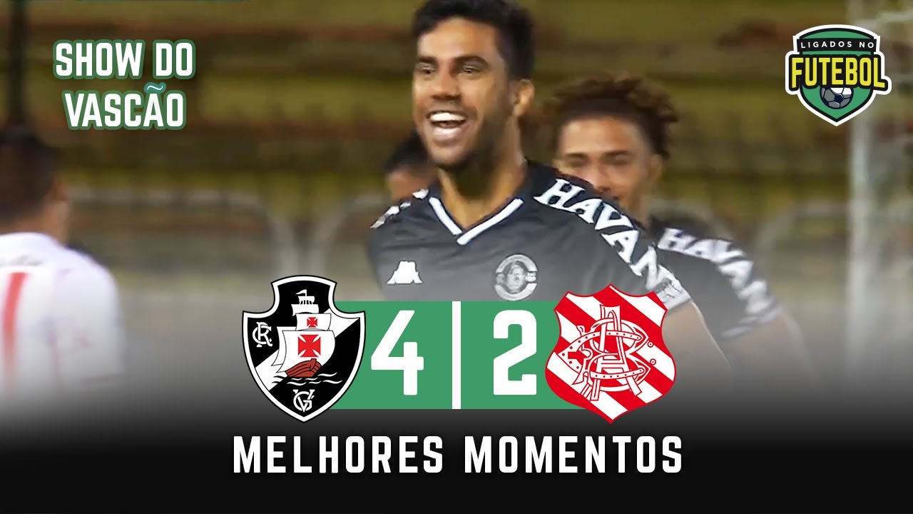 Melhores momentos de Vasco 4×2 Bangu pelo Campeonato Carioca