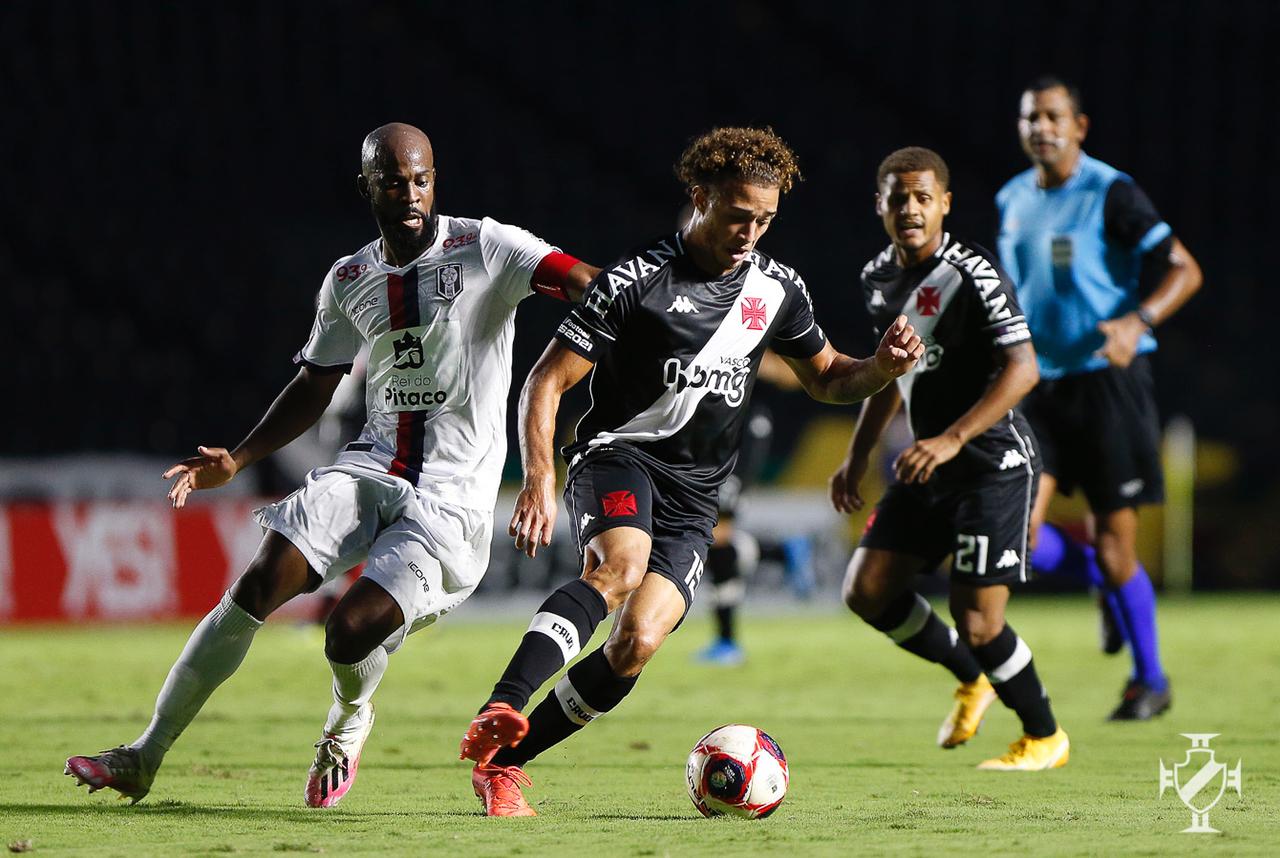 Vasco já utilizou 24 jogadores formados no clube na temporada 2021