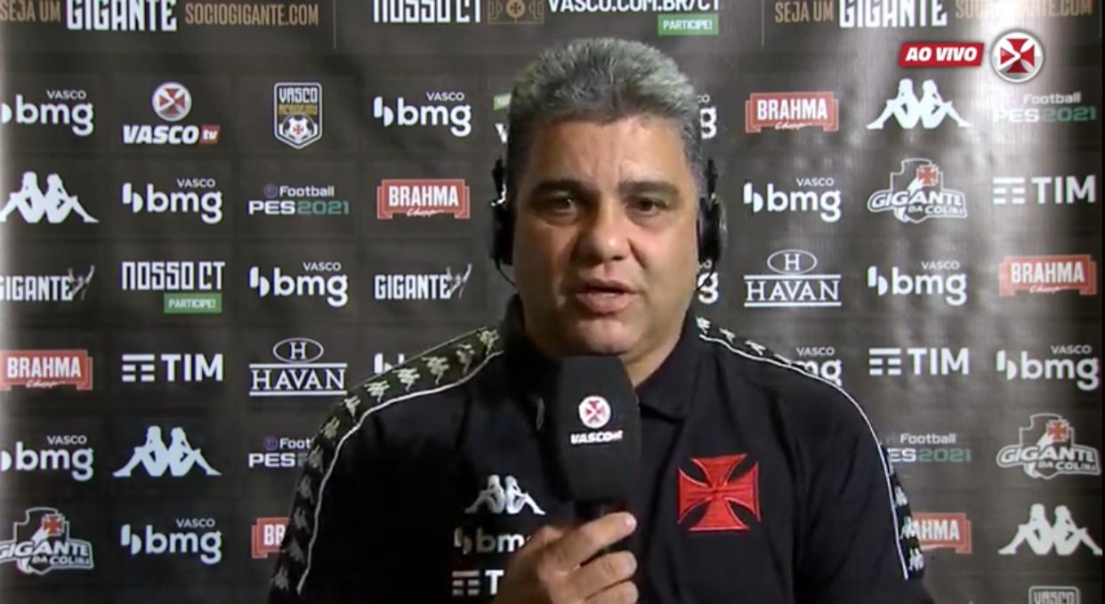 Marcelo Cabo fala de contratações e do seu primeiro mês no Vasco: “Eu estou muito satisfeito”