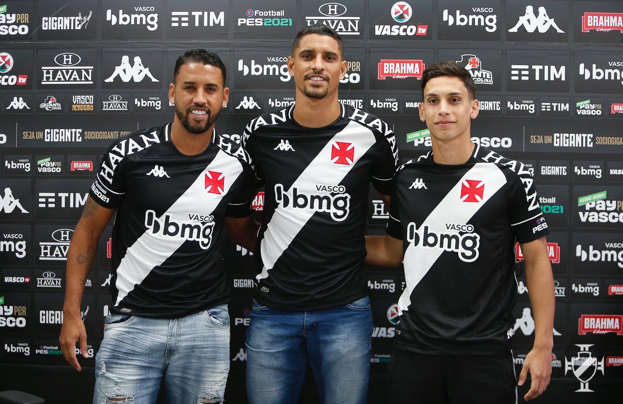 Vasco apresenta últimos jogadores contratados antes da estreia no Brasileirão Série B