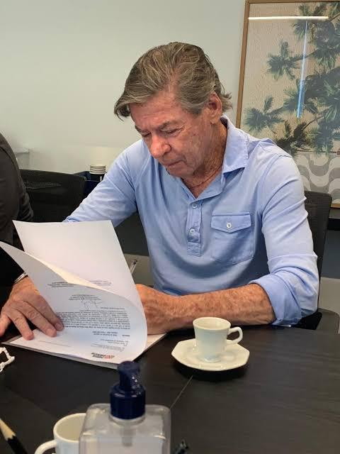 O presidente Jorge Salgado, segue subsidiando financeiramente o Vasco