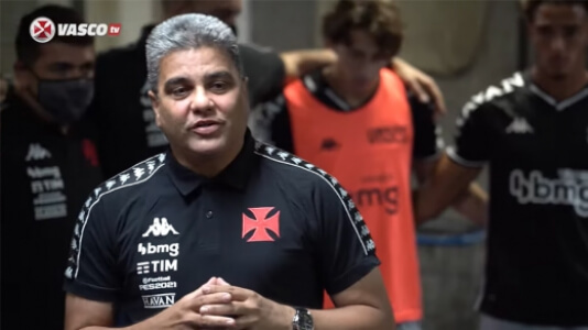 Marcelo Cabo tem confiança do elenco vascaíno