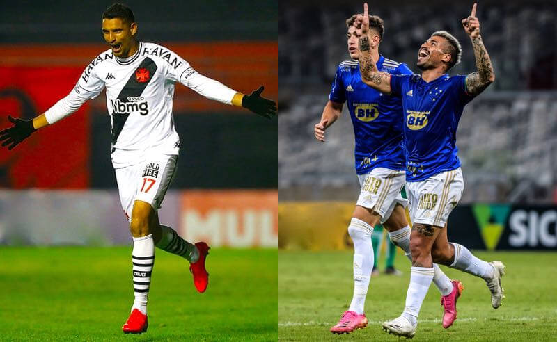 Cruzeiro e Vasco se enfrentam na quinta