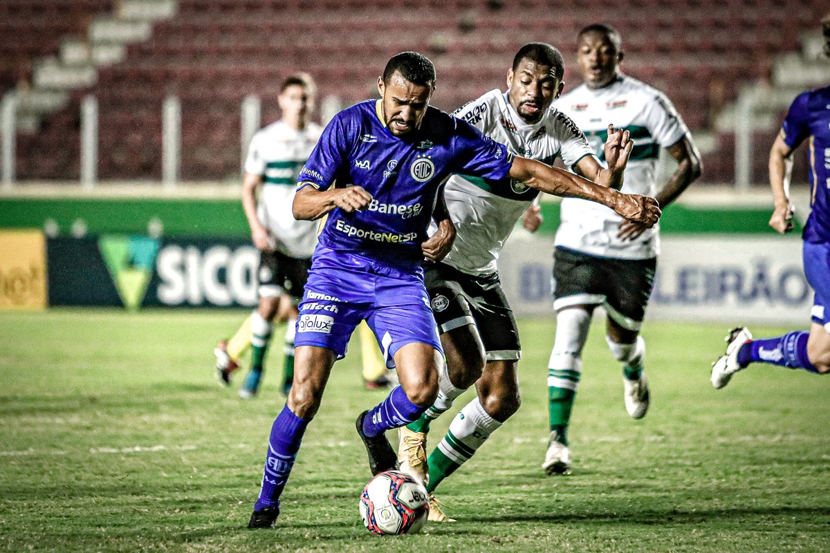 Confiança terá desfalques para o jogo de sábado contra o Vasco