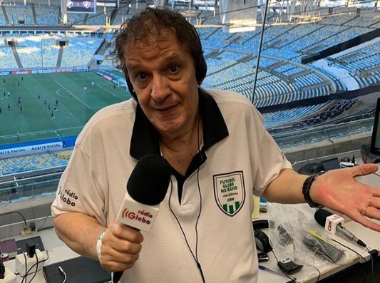 Luiz Penido admite que chorou ao narrar gol do título do Vasco na Mercosul 2000