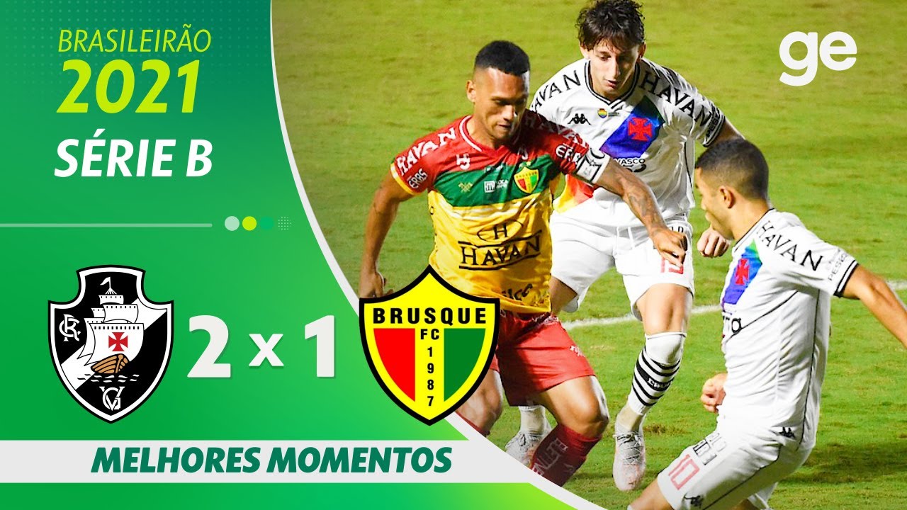 Melhores momentos Vasco 2×1 Brusque