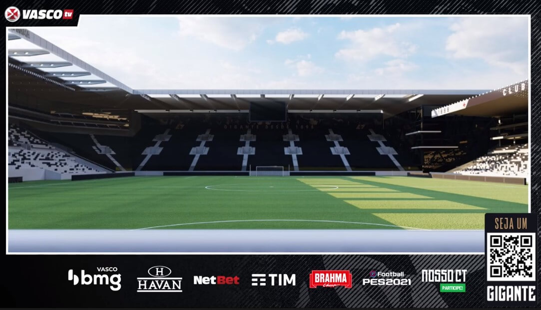 Imagem do projeto de reforma de São Januário