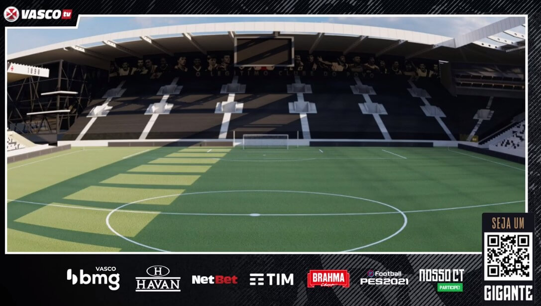 Imagem do projeto de reforma de São Januário