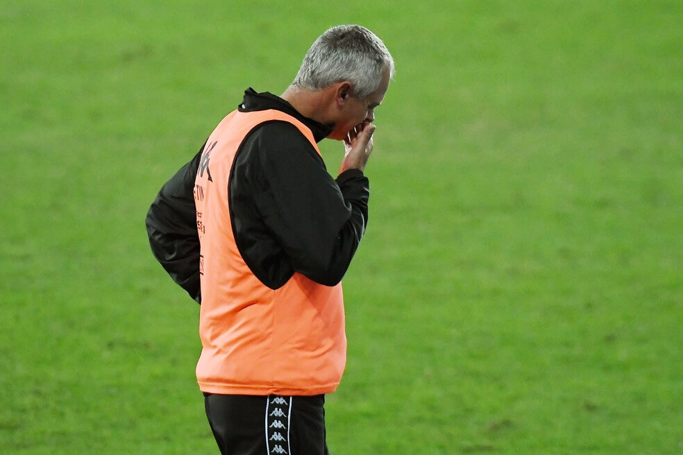 Lisca cobra atitude do time dentro de campo: “Se continuar assim, o Vasco vai permanecer na Série B”