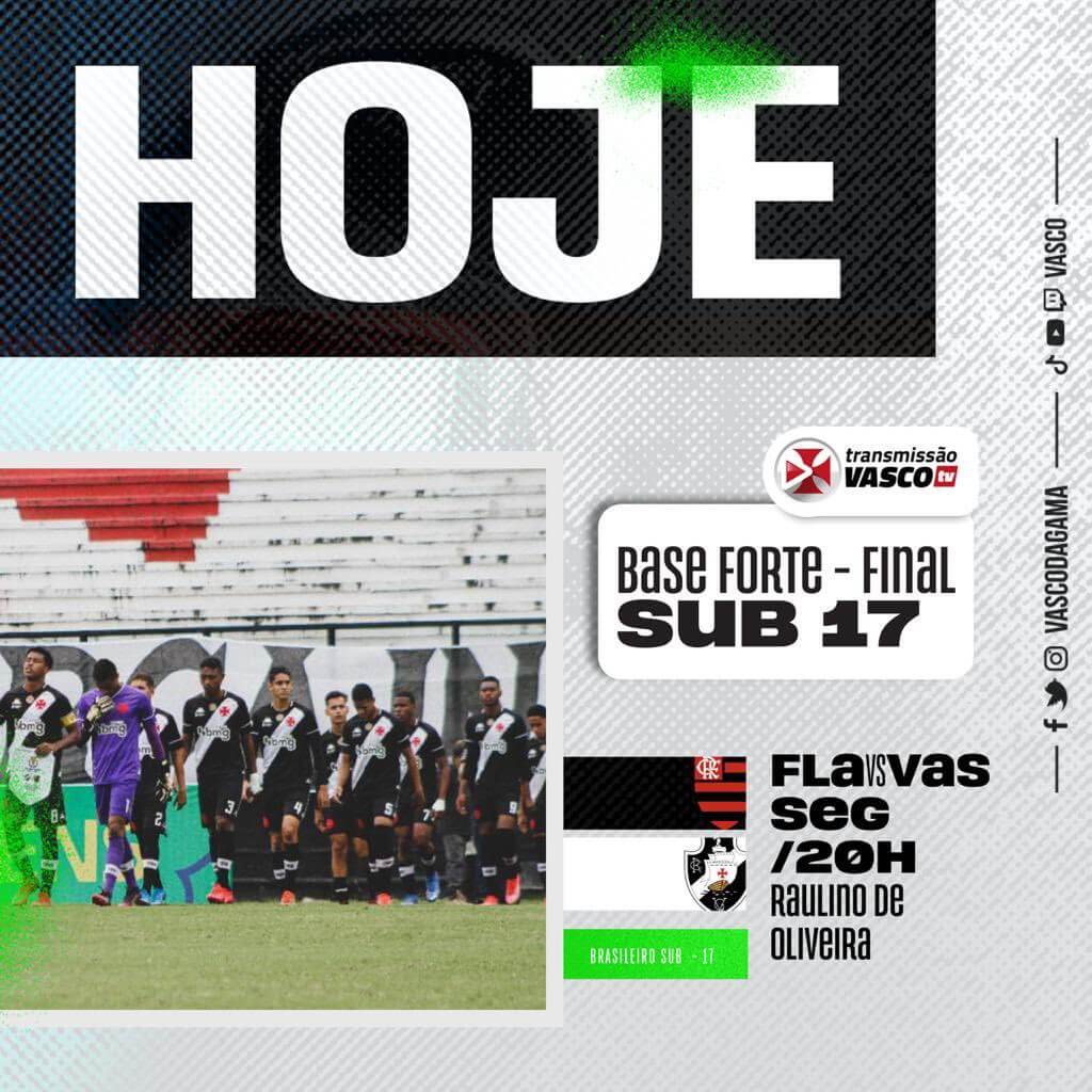 Sub-17: Vasco decide Campeonato Brasileiro hoje