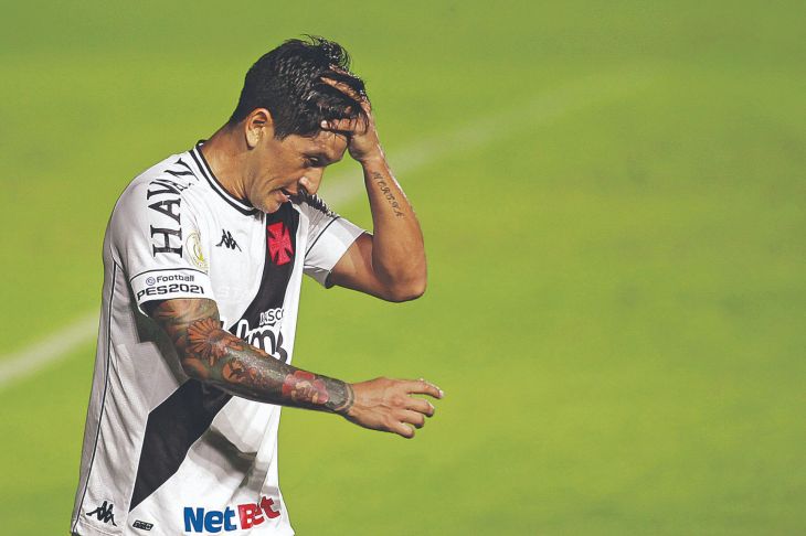Cano não marca há 7 jogos; Vasco perdeu 6 destas partidas