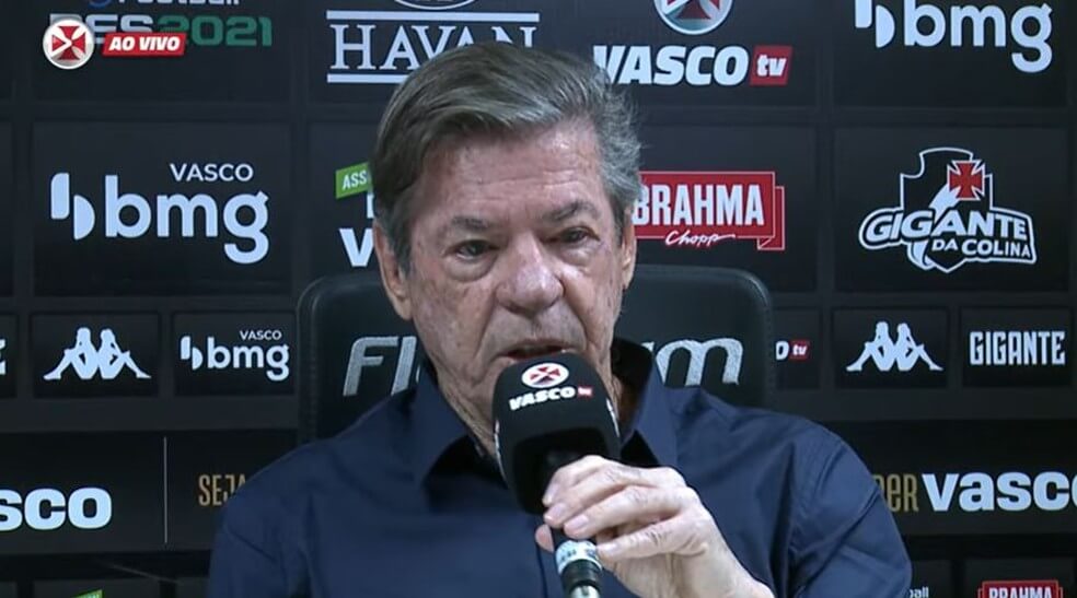 Presidente afirma dificuldade de contratação: “Do ponto de vista de reforços, não é um cenário confortável para o Vasco”