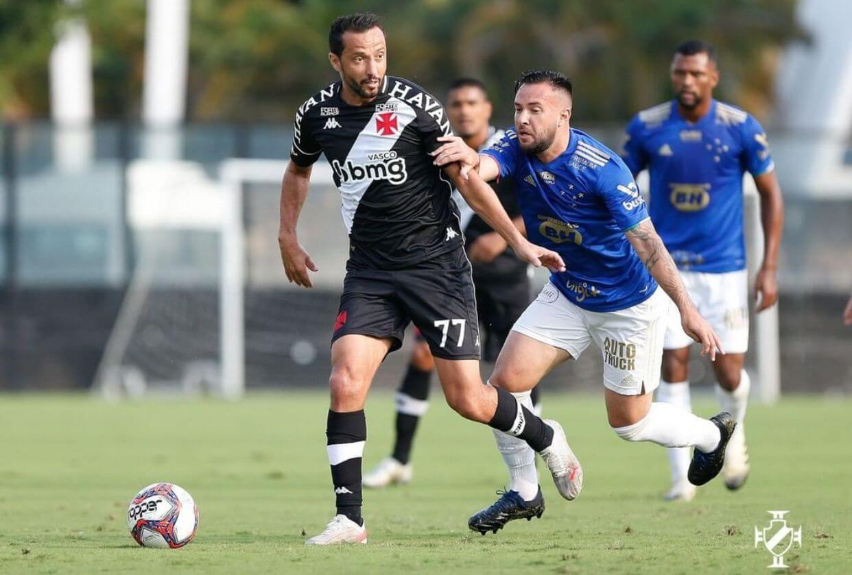 Nenê marca e Vasco empata com Cruzeiro em São Januário