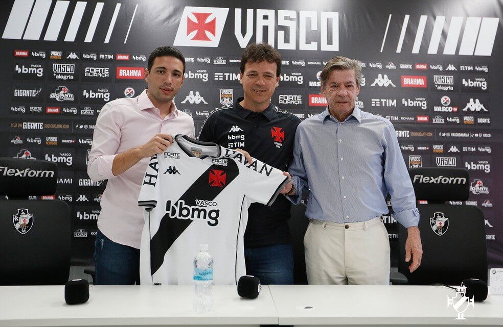 Fernando Diniz é apresentado: “Tenho prazer de estar no Vasco”
