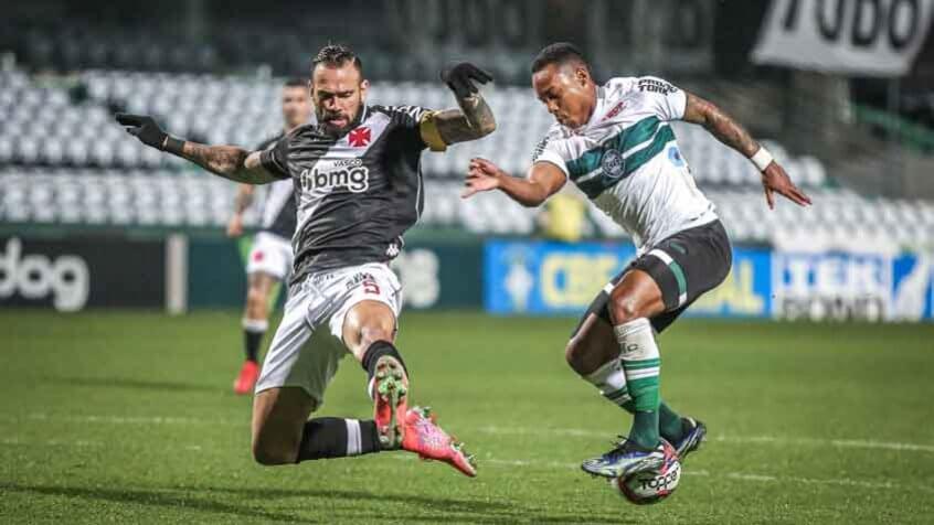 Coritiba não perde para o Vasco há 7 partidas
