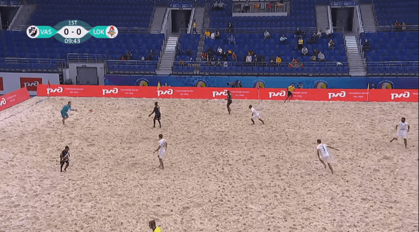 Beach Soccer: Assista a Vasco x Lokomotiv-RUS, semifinal do Mundialito