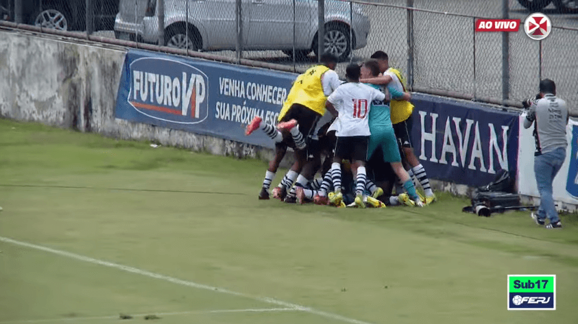 Vasco vence o Flamengo por 3x0 e está na final do Carioca Sub-17
