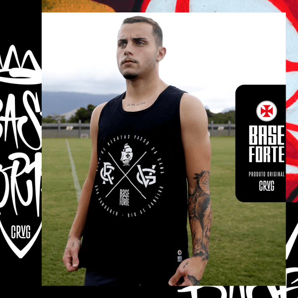 Vasco lança linha casual de roupas e destina arrecadação para a base