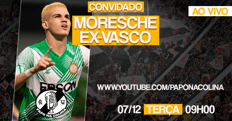 Live com Matheus Moresche, ex-jogador do Vasco